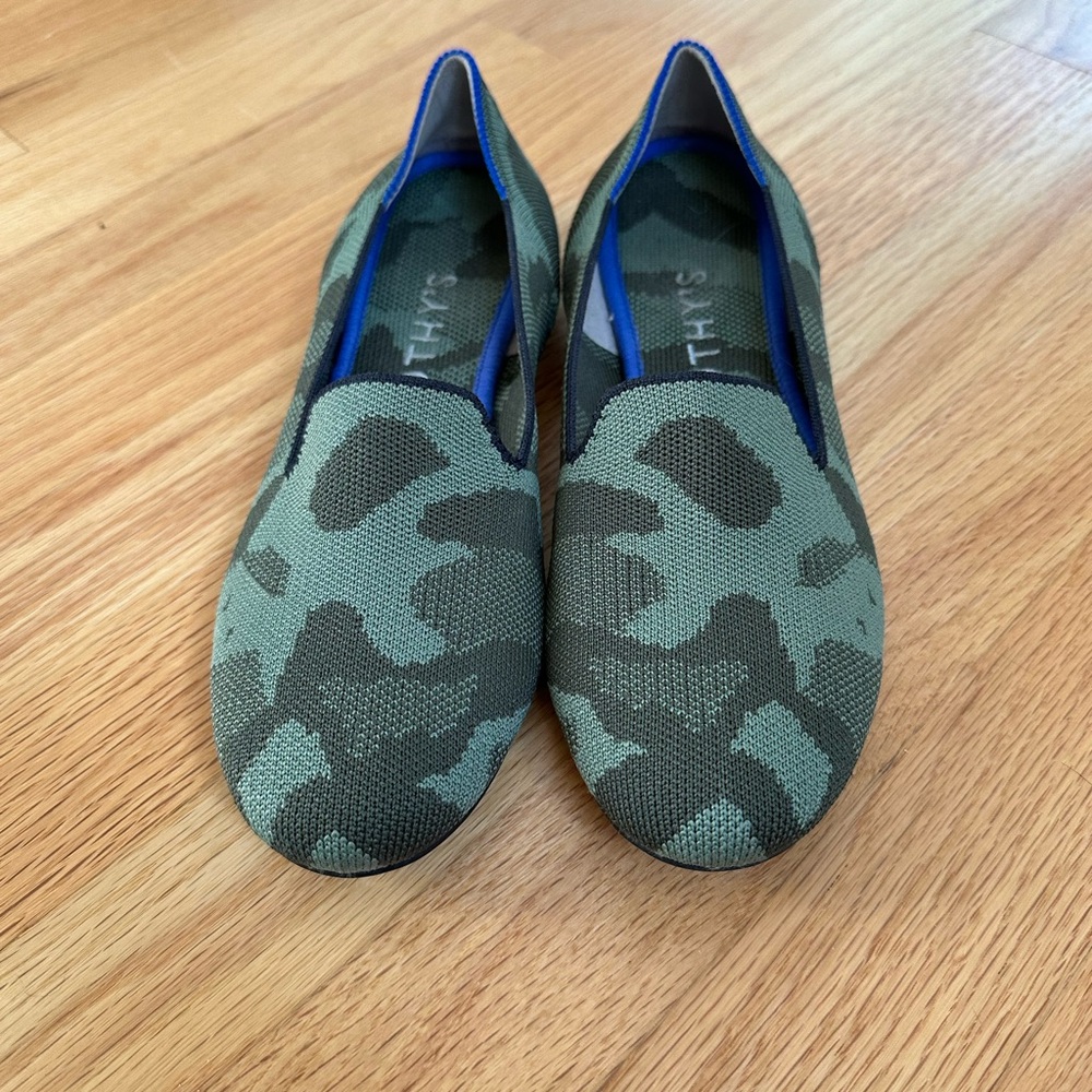 Camo Rothy loafers